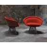 poltrona-platner-inox-estofada-vermelha-moveis